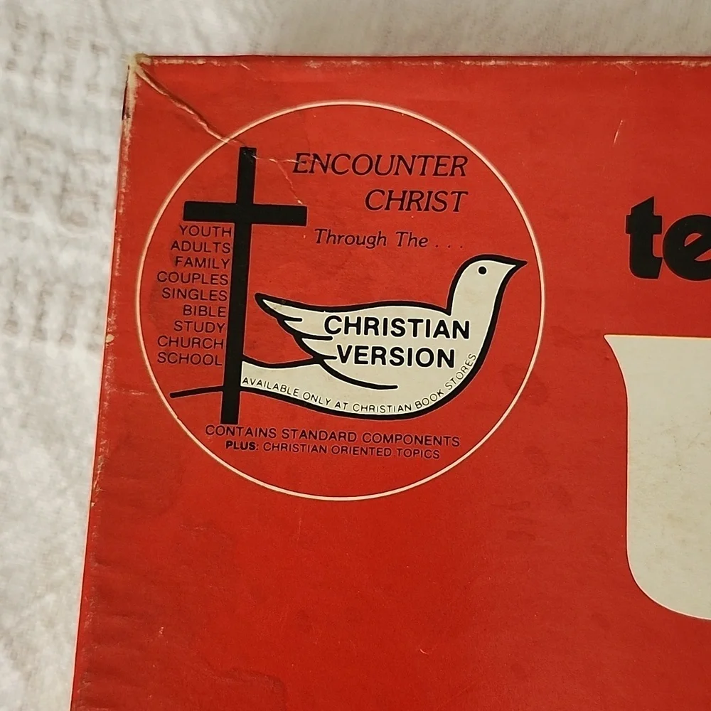 VINTAGE THE UNGAME 1975 Special Christian Version Family Board Game HOMESCHOOL